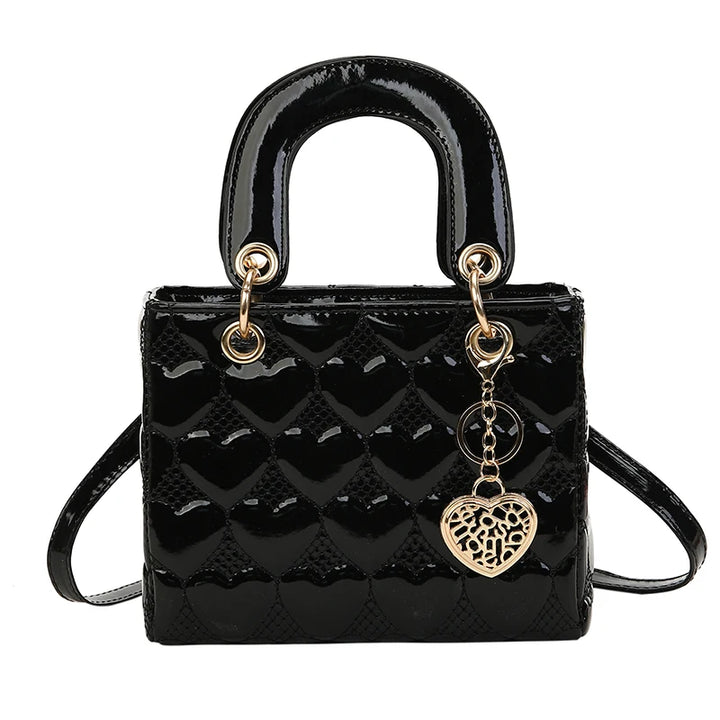 Bolsa Totes Alta Qualidade Moda Clássica Acolchoada, Alça Quadrada Bolsa, luxo
