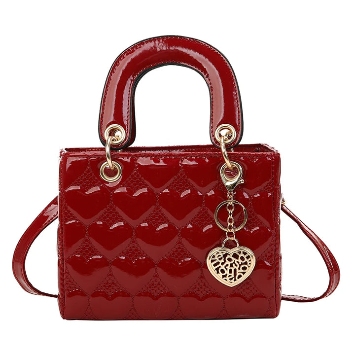 Bolsa Totes Alta Qualidade Moda Clássica Acolchoada, Alça Quadrada Bolsa, luxo