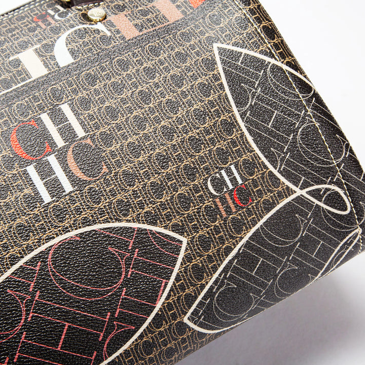 Bolsa crossbody colorida jacquard, design elegante e luxoso 💎