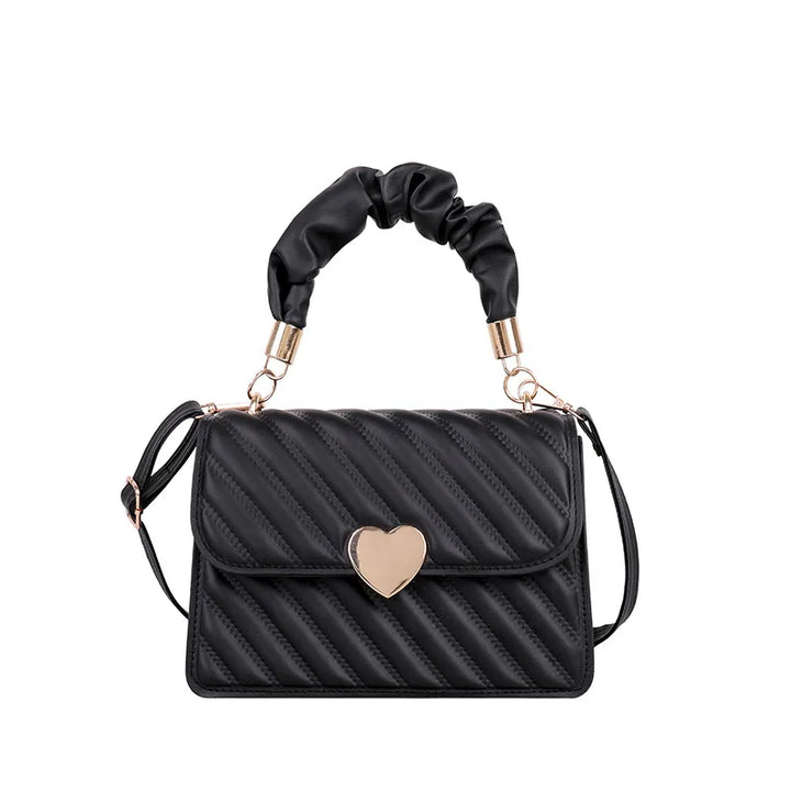 Bag textura plissada ombro único