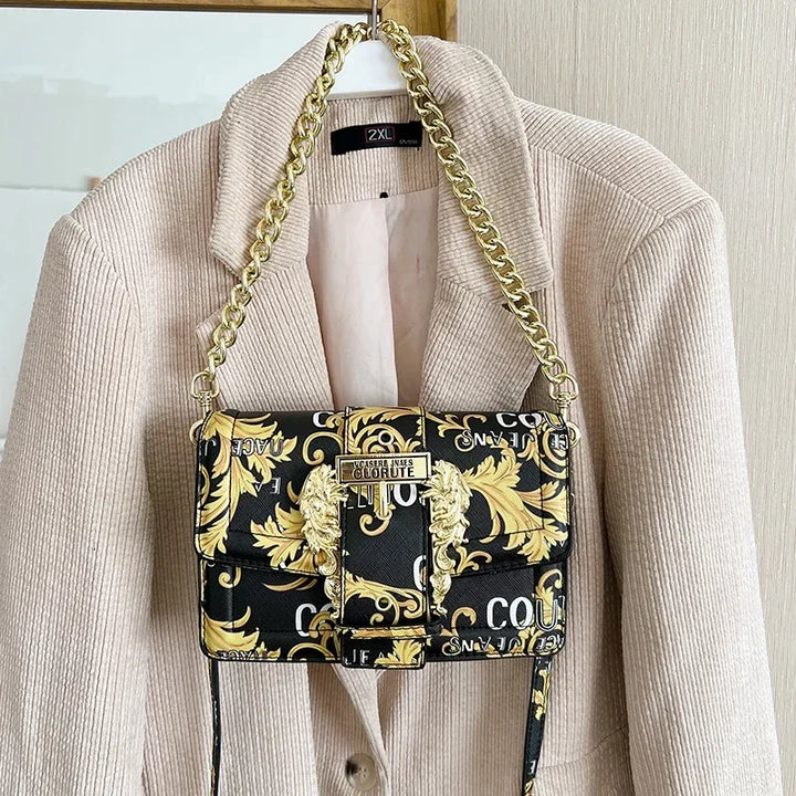 Bolsa transversal de luxo