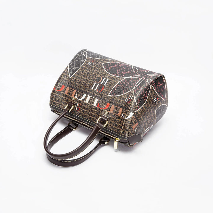 Bolsa crossbody colorida jacquard, design elegante e luxoso 💎